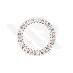 Date Disc for ETA-2824 Automatic Movement - Red White Roulette