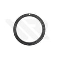 42mm Seamaster Style Matte Finish Ceramic Sloped Bezel Insert: Black-Black