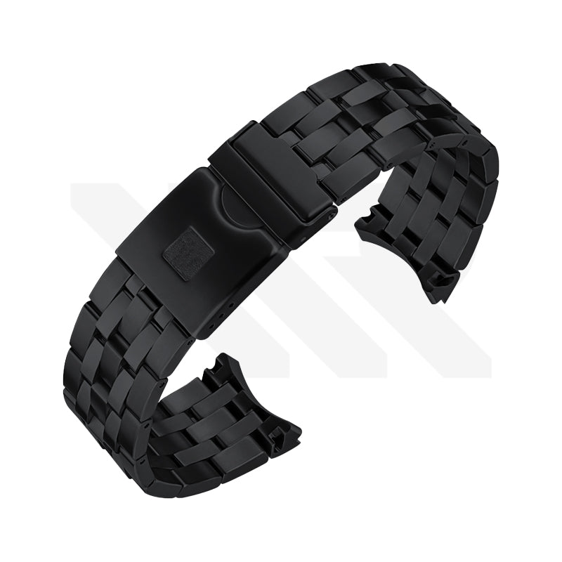 Replacement Stainless Steel Bracelet Compatible with Tissot Seastar T120407A - Black PVD