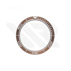 Seamaster SM300 Style Matte Finished Ceramic Sloped Bezel Inserts for SKX007 / SRPD Seiko Mod: Brown