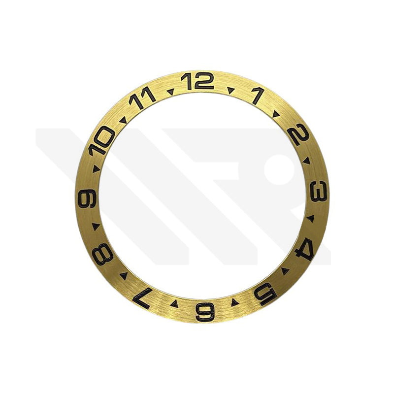 Explorer 2 Style Aluminium Sloped  Bezel Insert for SKX/SRPD - Gold