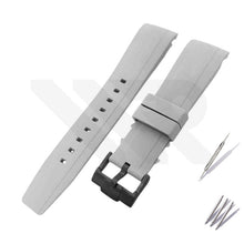 Load image into Gallery viewer, Curved End Silicon Strap for SKX007 / SRPD
