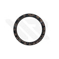 Daytona Style Replacement Ceramic Bezel Insert for Rolex 116500: Black/Rose Gold