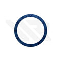 YM Style Dual Time Ceramic Flat Bezel Insert for SKX/SRPD: Navy