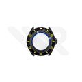 SKX Sandgestrahltes Gehäuse-Set für Seiko Mod: Blau (3 Uhr)