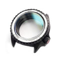 SKX Sandblasted Case Set for Seiko: Black (4'o clock Crown)