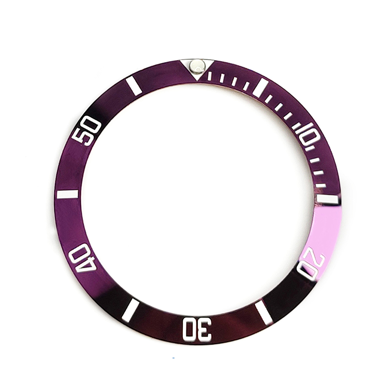 Sub Style Ceramic Sloped Bezel Insert for SKX/SRPD - Purple