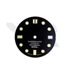 SBDX001 Marine Master Matte Black Dial for Seiko Mod