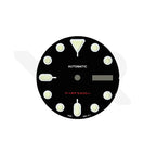 SKX Style Matte Day-Date Dial for Seiko NH36 Mod: Red Diver