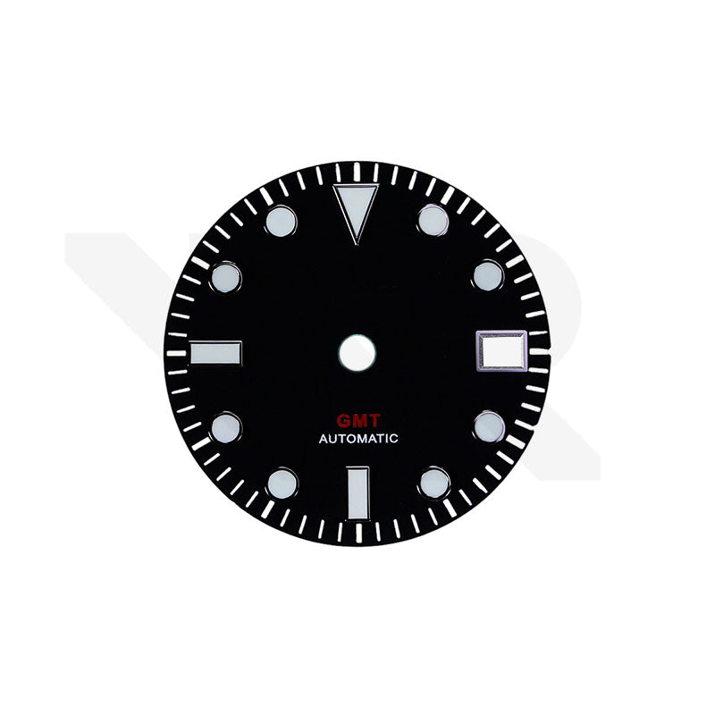 GMT Dial for Seiko NH34 Mod: Sub Style Indices