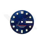 Blue Meteorite Day-Date Dial for Seiko Mod - Marine Master Style
