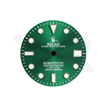 Load image into Gallery viewer, Relax Dial for Seiko Mod: Sunburst Green
