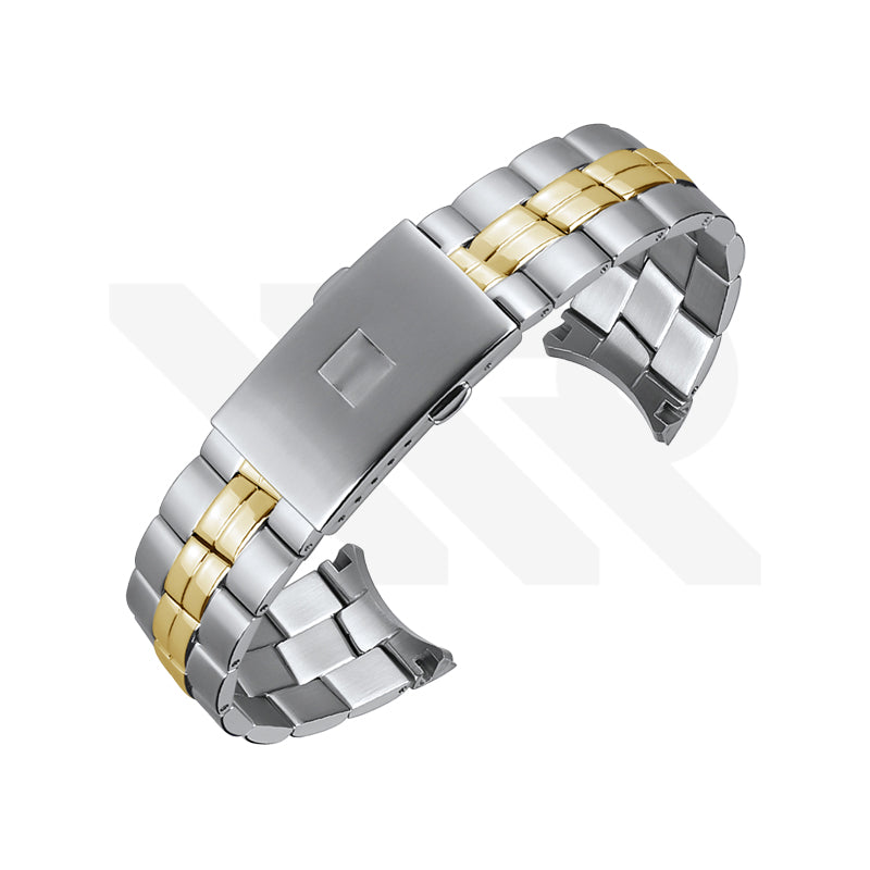 Ersatzarmband aus Edelstahl, kompatibel mit Tissot PR100 Lady T101210A