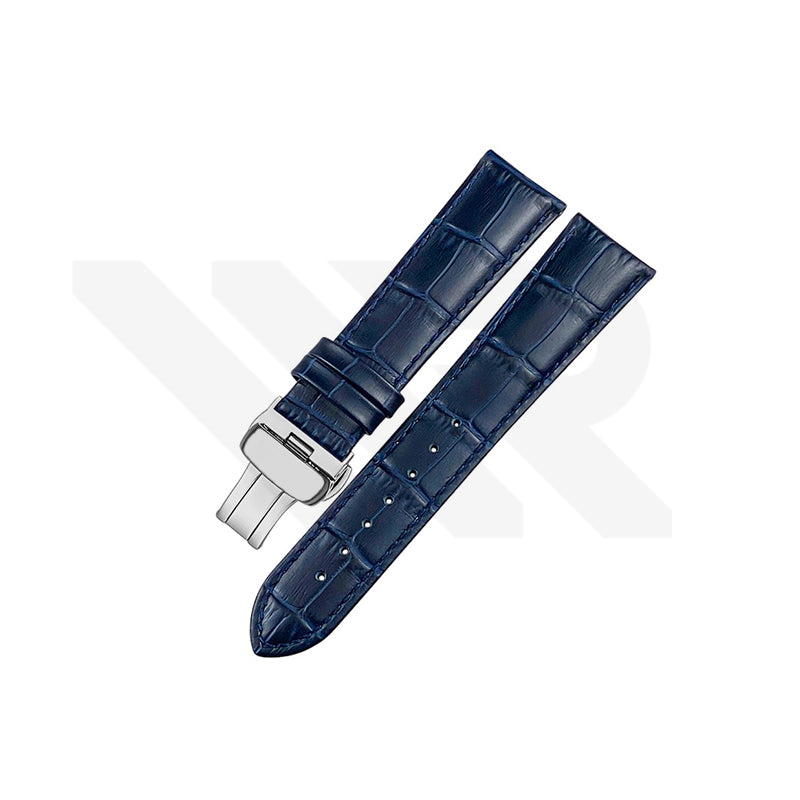 Replacement Leather Strap Compatible with Tissot Chemin des Tourelles Powermatic 80 T099407A / T099408A