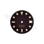 Sub Style Tropical Diver Dial for Seiko Mod: Gold Indices