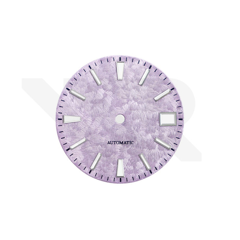 Sea of Cloud GS Dial for Seiko Mod: Lavender Rose with GS Indices