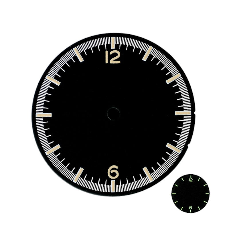 Retro Black Dial for Seiko Mod