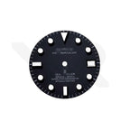 SD Style Matte Black Dial for Seiko Mod: Sub Style Black Indices