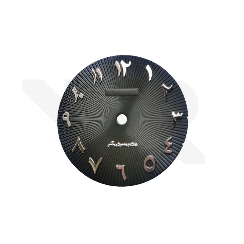 Arabic Indices Watch Dial for Seiko Mod
