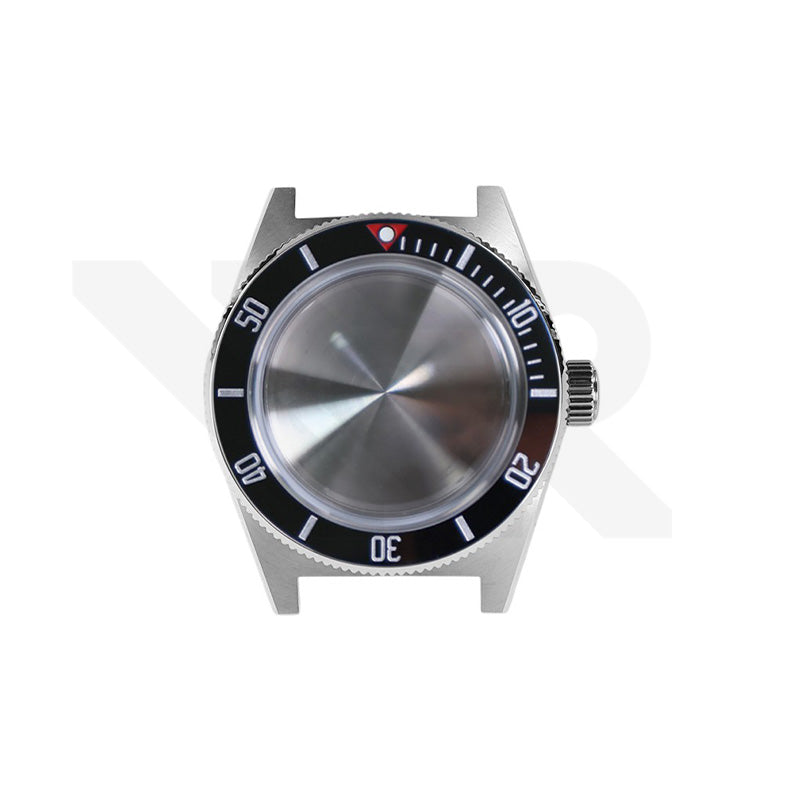 62MAS Gehäuseset für Seiko Mod: Blackbay-Stil, schwarze Keramiklünette