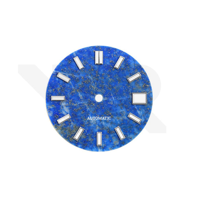 Lapis Lazuli Stone Dial for Seiko Mod: GS Style Indices