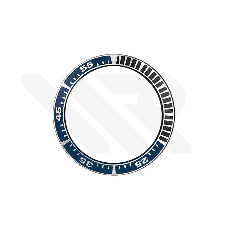 Aluminium Flat Bezel Insert for Seiko Prospex Sumo SBDC001 / SBDC003 / SBDC031 / SBDC033 - Blue/Black