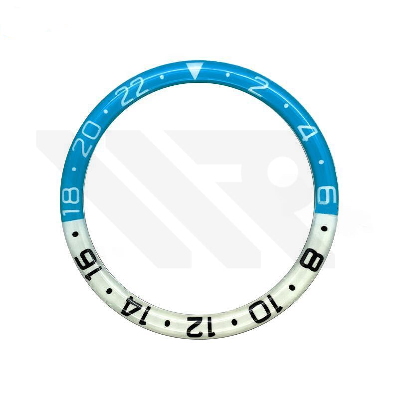 Resin Full Lume Flat Bezel Insert for SKX/SRPD Seiko Mod