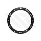 Frogman Aluminium Sloped Bezel Insert for SKX/SRPD - Black