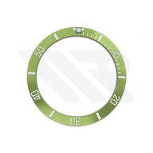 Load image into Gallery viewer, Sub Style Aluminium Sloped Bezel Insert for SKX/SRPD - Lime
