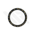 Daytona Style Replacement Ceramic Bezel Insert for Rolex 116500: Black/Gold
