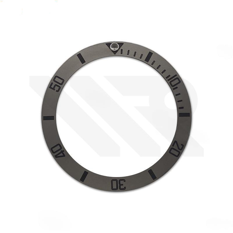 Sub Style Ceramic Sloped Bezel Inserts for SKX/SRPD - Titanium Black