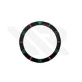 SUB Style Ceramic Sloped Bezel Insert for SKX/SRPD: Black/Green/Red