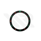 SUB Style Ceramic Sloped Bezel Insert for SKX/SRPD: Black/Green/Red