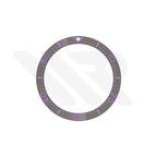 Seiko Style Diver Ceramic Flat Bezel Insert for SKX / SRPD - Gray-Purple