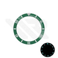 SUB Style Blue Full Luminous Ceramic Sloped Bezel Insert for SKX/SRPD: Green