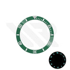 SUB Style Blue Full Luminous Ceramic Sloped Bezel Insert for SKX/SRPD: Blue