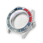 SUB Oyster Style Sandblasted Case Set for Seiko SKX / SRPD Mod: Silver