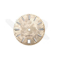 GS Shunbun Style Champagne Gold Dial for Seiko Mod: Silver GS Style Indices with 6h Date Window