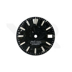 Silver Foil Carbon Fiber Dial for Seiko Mod: Silver GS Indices