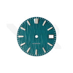 GS White Birch Style Dial for Seiko Mod: Silver GS Style Indices