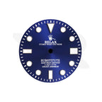 Relax Dial for Seiko Mod: Sunburst Blue