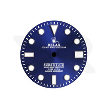 Load image into Gallery viewer, Relax Dial for Seiko Mod: Sunburst Blue
