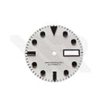 Sub Style Matte White Day-date Dial for Seiko Mod: Sub Style Black Indices