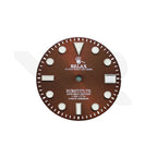 Relax Dial for Seiko Mod: Sunburst Brown