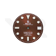 Load image into Gallery viewer, Relax Dial for Seiko Mod: Sunburst Brown
