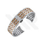 Ersatzarmband aus Edelstahl, kompatibel mit Tissot Bridgeport T097407A / T097410A