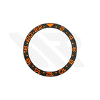 Carbon Grain GMT-24 Ceramic Sloped Bezel Insert for SKX007 / SKX009 / SRPD - Black/Orange