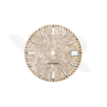 Lade das Bild in den Galerie-Viewer, Sea of Cloud GS Dial for Seiko Mod: Champagne Gold with GS Indices
