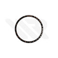 Aluminium Black Bezel Insert Compatible with Omega Speedmaster: Rose Gold