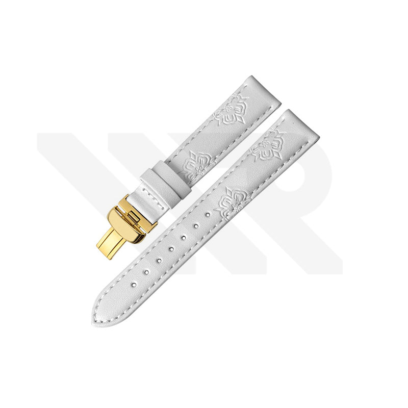 Replacement Leather Strap Compatible with Tissot Lady Heart T050207A / T050210A